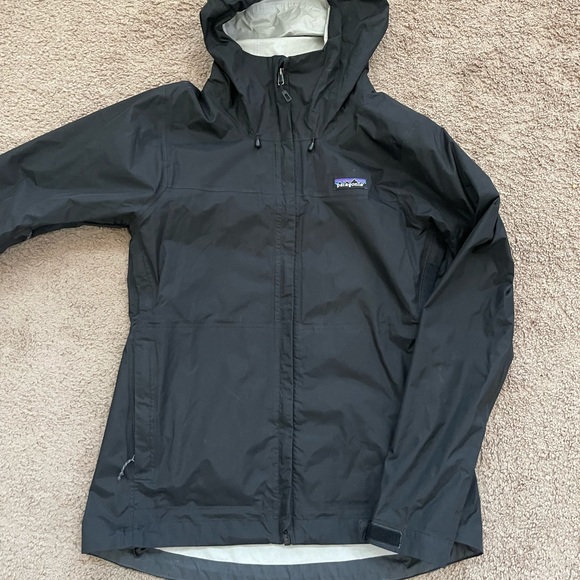 Patagonia Jackets & Blazers - Patagonia black rain jacket
